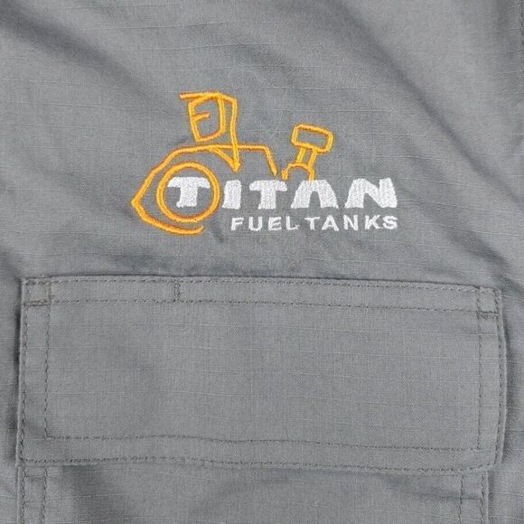 511 Tactical Shirt Mens Size Large Titan Fuel Tanks Ripstop Short Sleeve - Picture 3 of 7